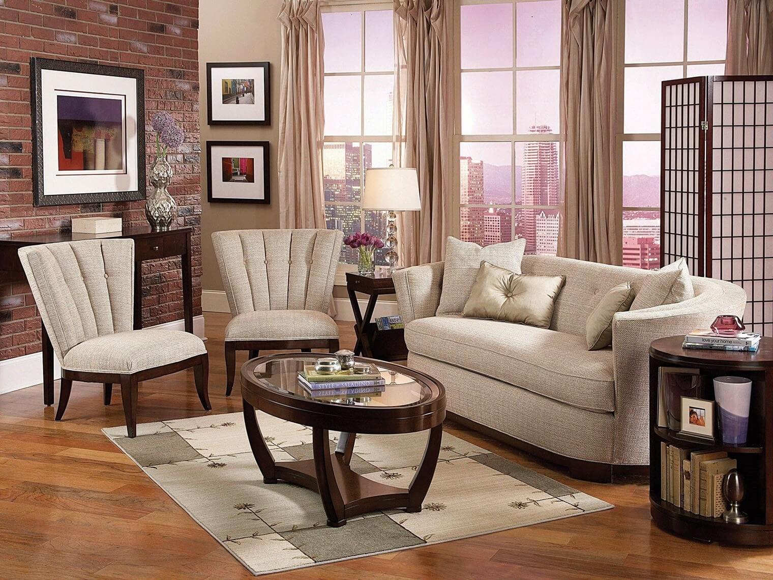 comfortable living room seating