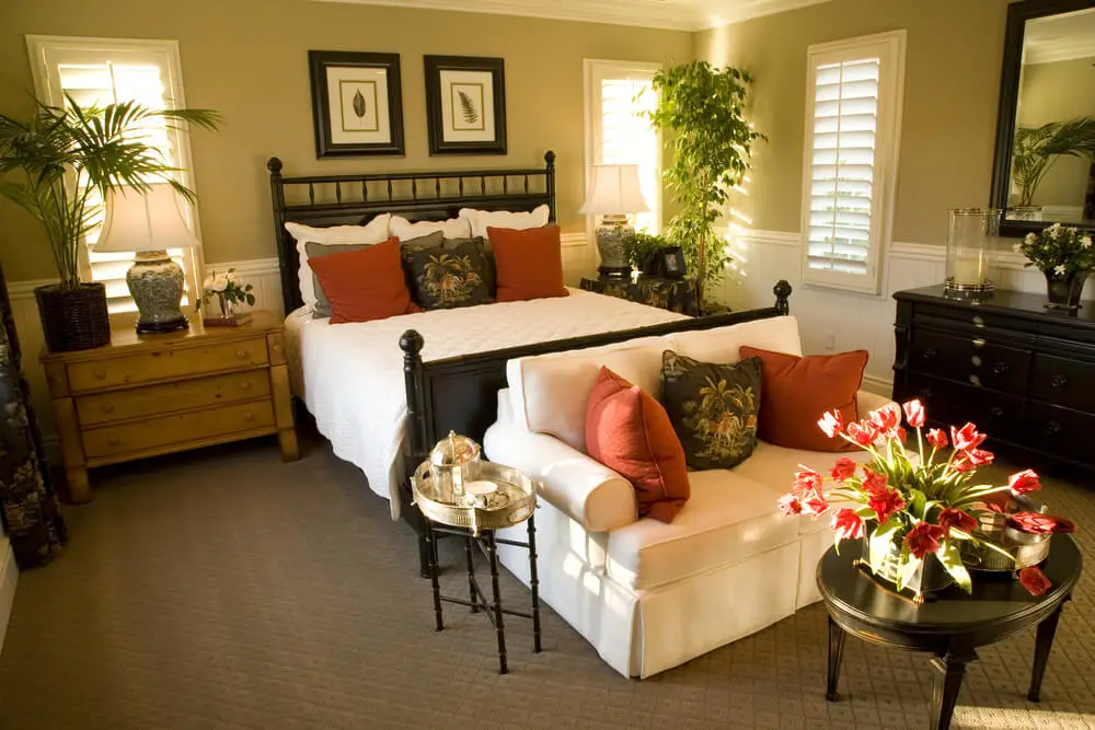 Luxury king size bedroom furniture sets