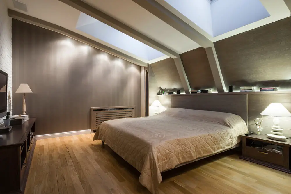 master bedroom lighting ideas vaulted ceiling