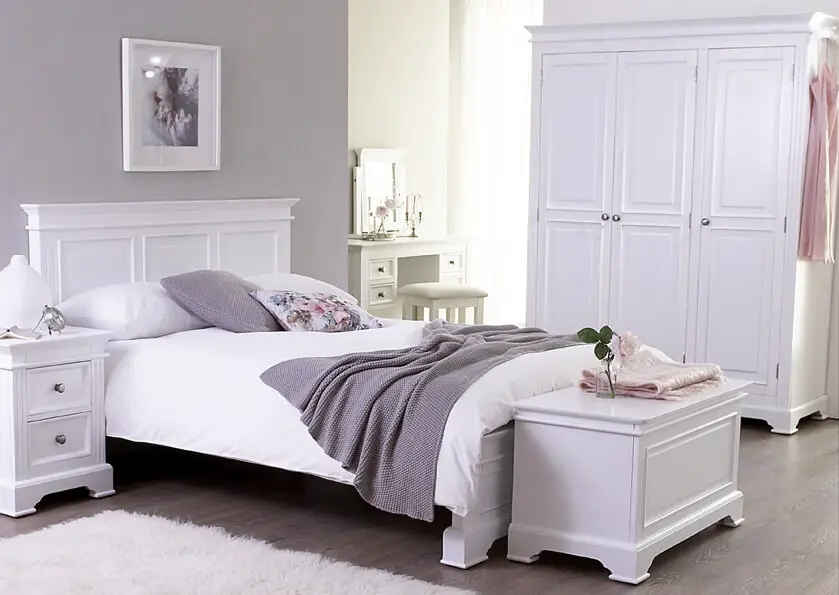 Bedrooms with White Furniture