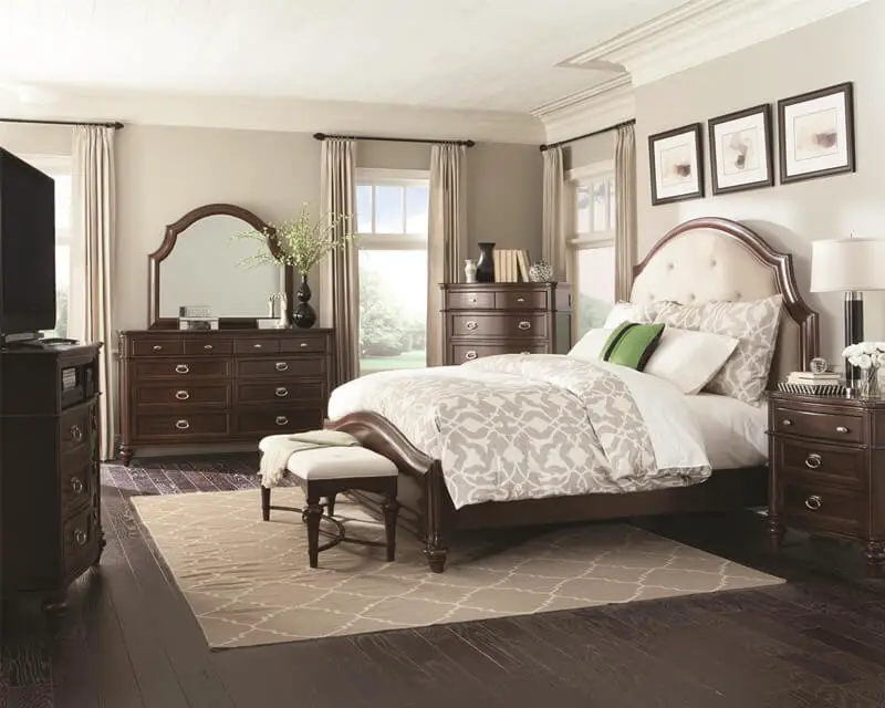 Bedrooms with Fabric Headboards