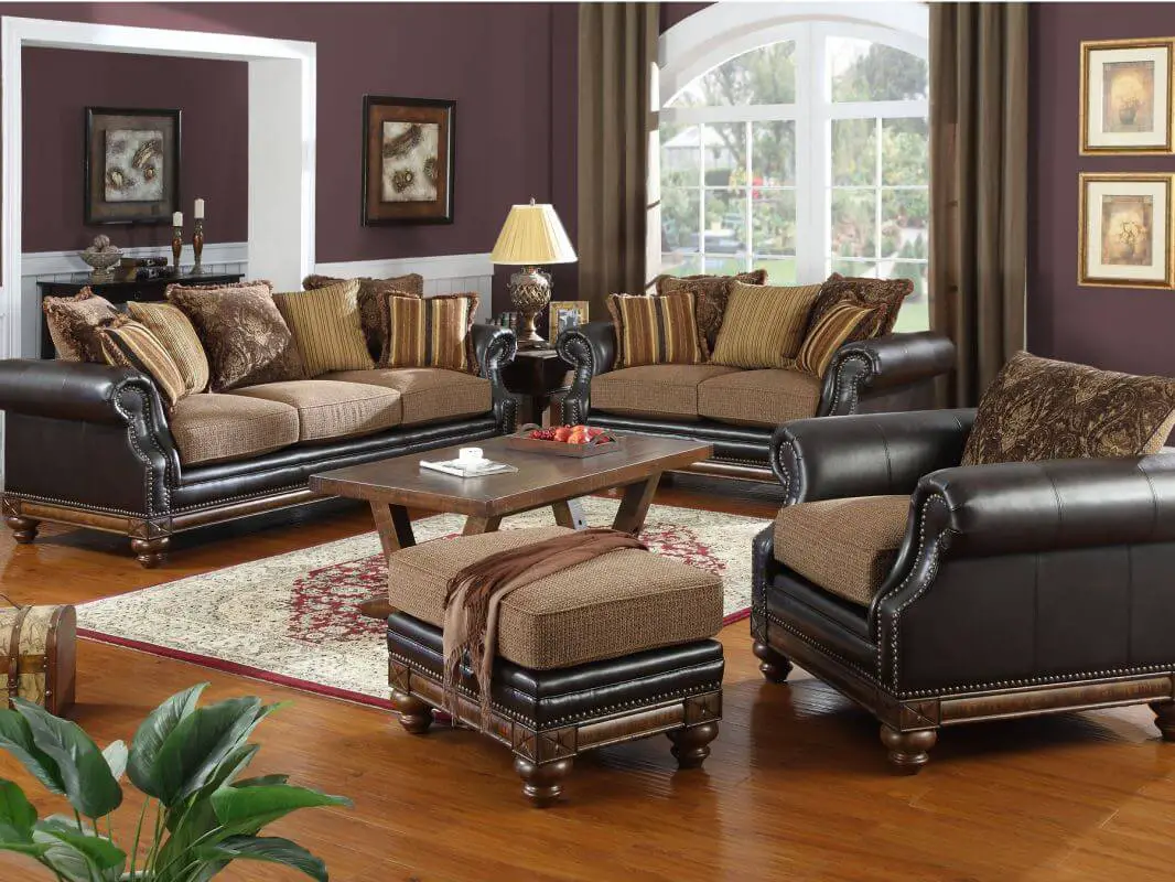 Living Rooms Leather Furniture