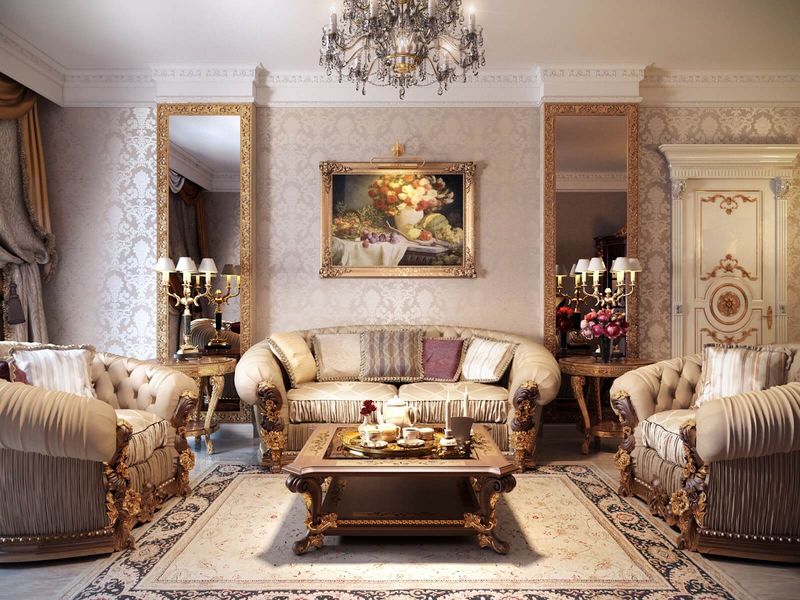 Luxurious Living Rooms Top Designers