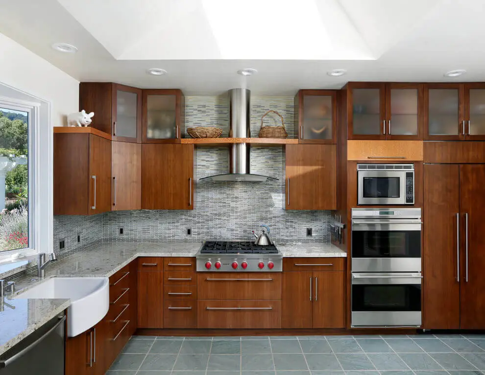 Kitchens With Double Wall Ovens