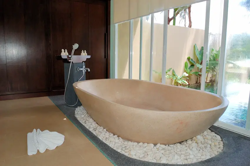 resort bathtub retreat