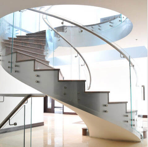 Large spiral staircase design