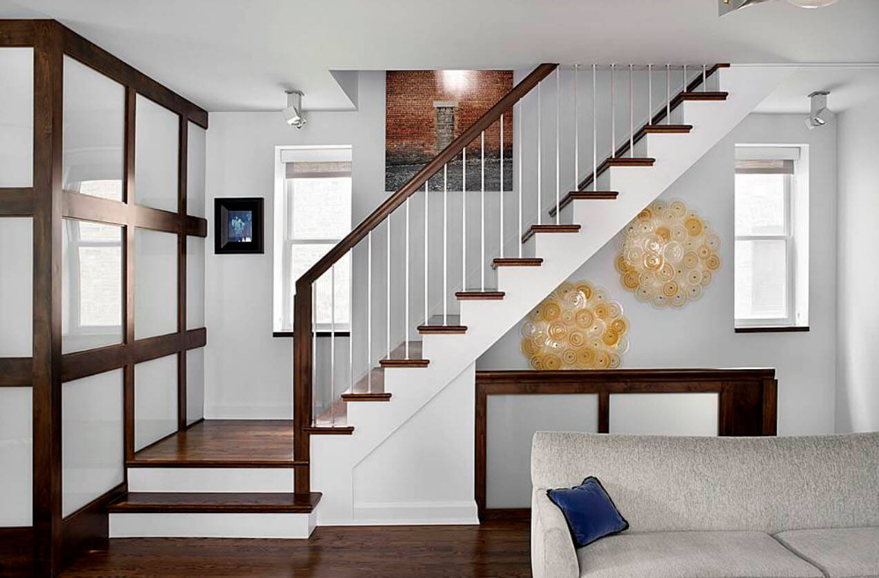 Simple and modern staircase design